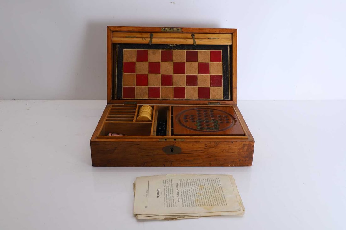 A games compendium, early 20th century, (1 of 9)