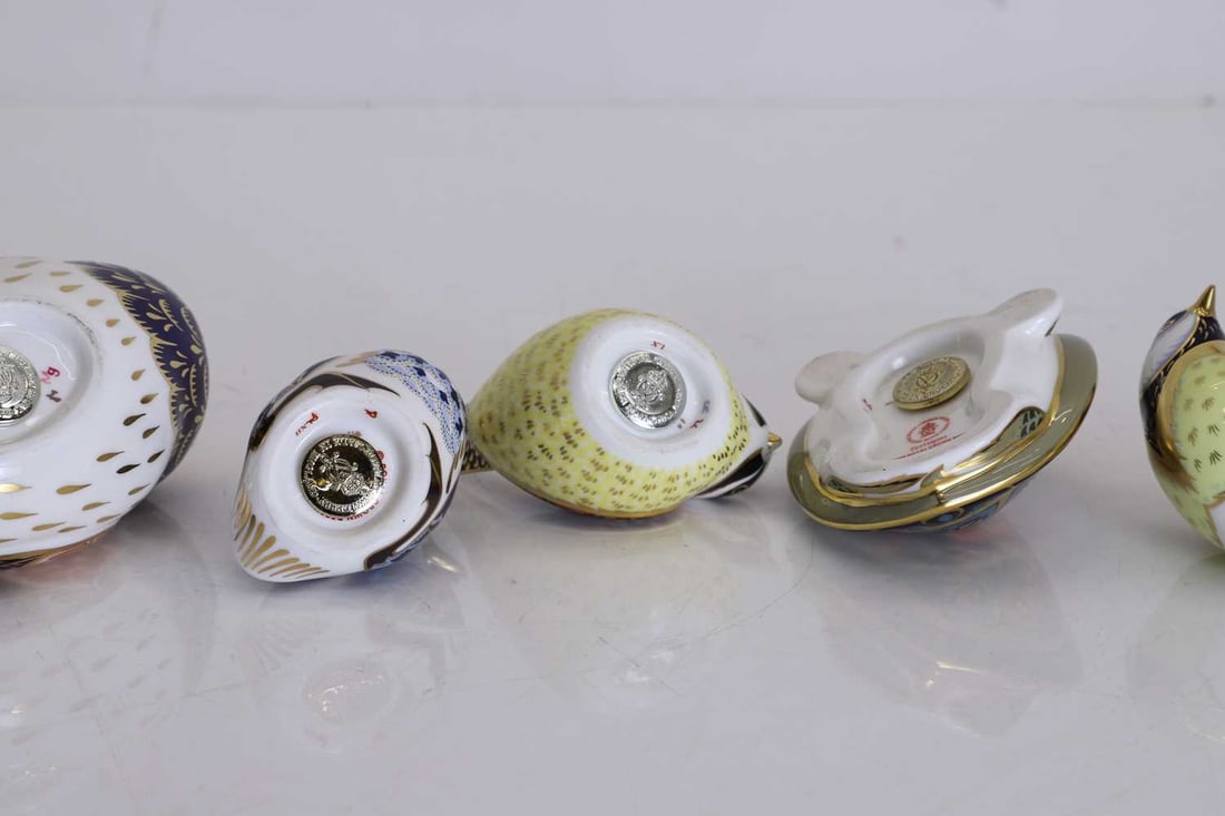 A collection of fourteen Royal Crown Derby paperweights, of modern manufacture, - 2