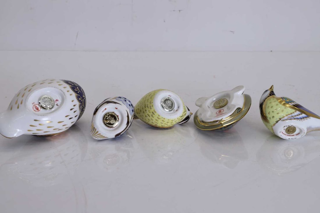 A collection of fourteen Royal Crown Derby paperweights, of modern manufacture, - 4