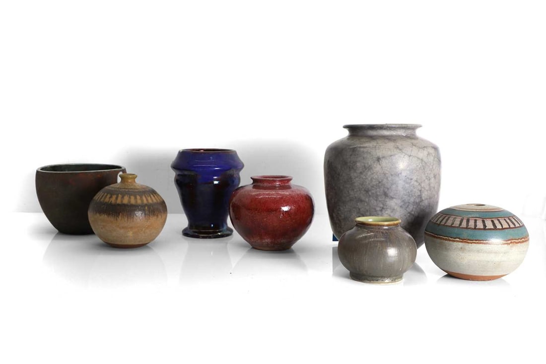 A collection of ceramic vases, 20th century and later, (1 of 1)