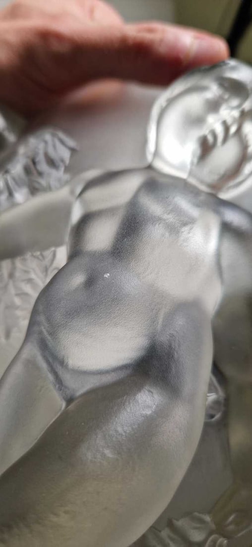 A Lalique 'Luxembourg' glass bowl, circa 1980, - 3