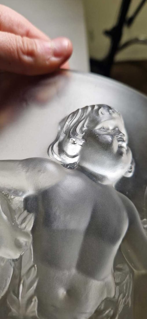 A Lalique 'Luxembourg' glass bowl, circa 1980, - 8