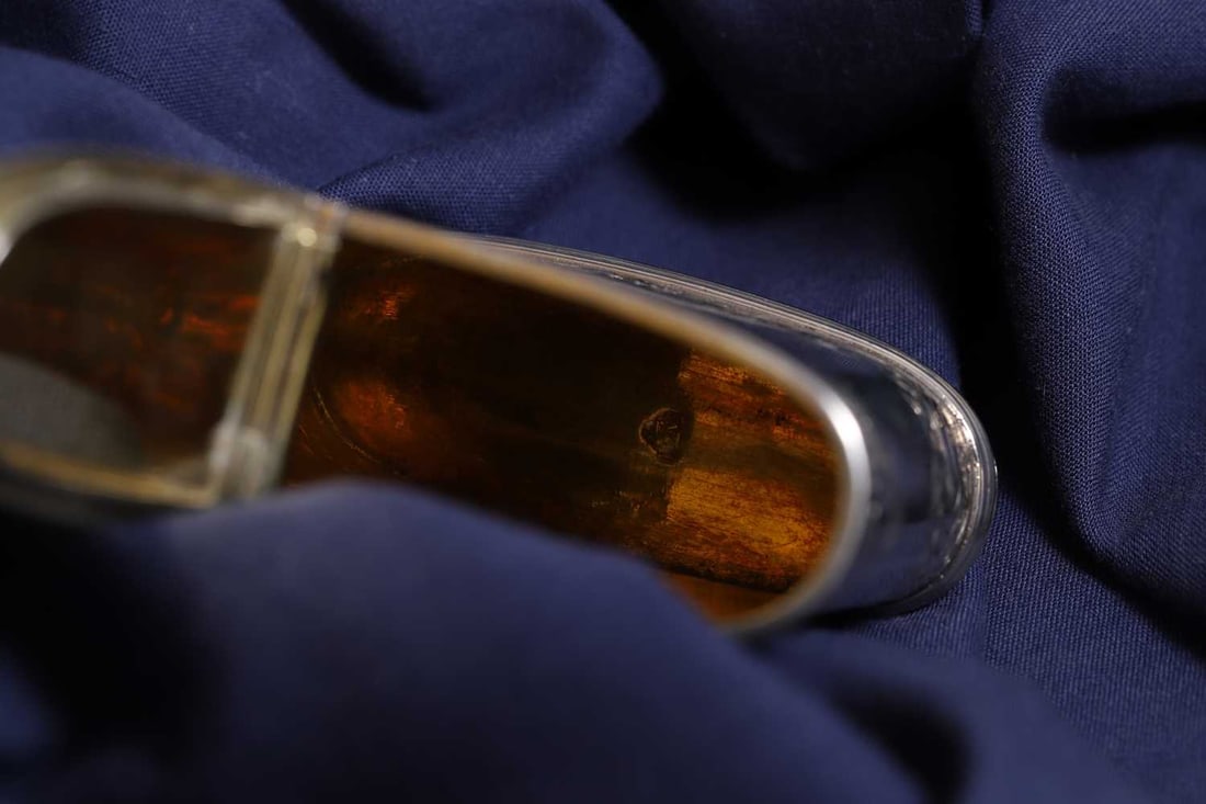 A George II Scottish silver snuff mull, - 3