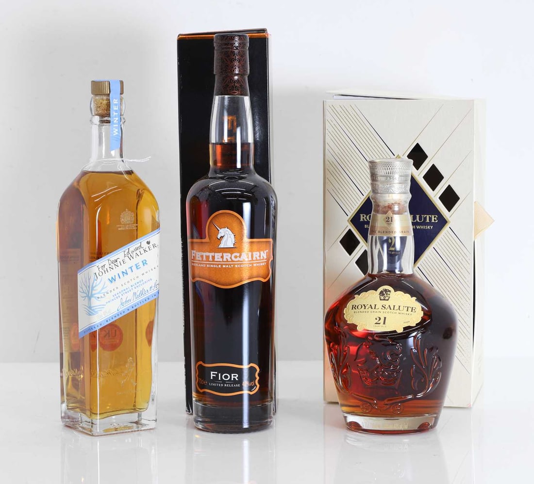 A selection of Scotch whiskies, (1 of 1)