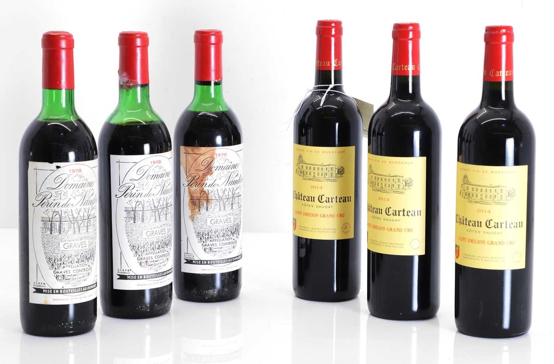 A selection of Bordeaux red wines, (1 of 1)