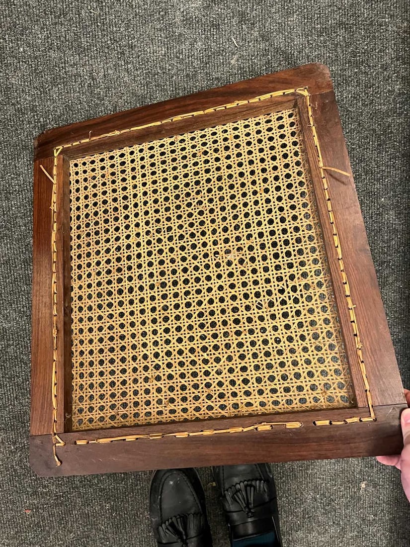 A near pair of Indian rosewood lounge chairs, early 20th century, Bombay School of Arts & Crafts, - 13