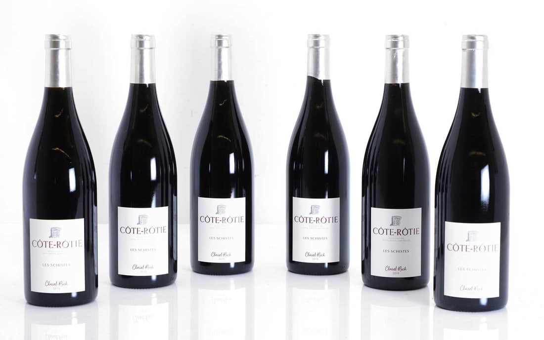 Cote Rotie ‘Les Schistes’, Domaine Closel-Roch, 2019: Cote Rotie ‘Les Schistes’, Domaine Closel-Roch, 2019 (6) Provenance: Bought and stored with The Wine Society prior to sale with us Shipping Disclaimer: Please note we cannot guarantee