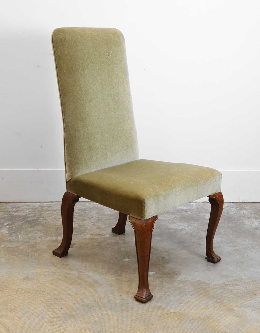 A pair of George II style side chairs, Late 19th century, (1 of 1)