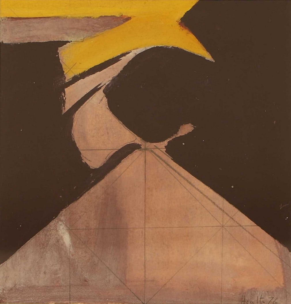 ▲ Adrian Heath (British, 1920-1992) Untitled, 1976 (1 of 4)