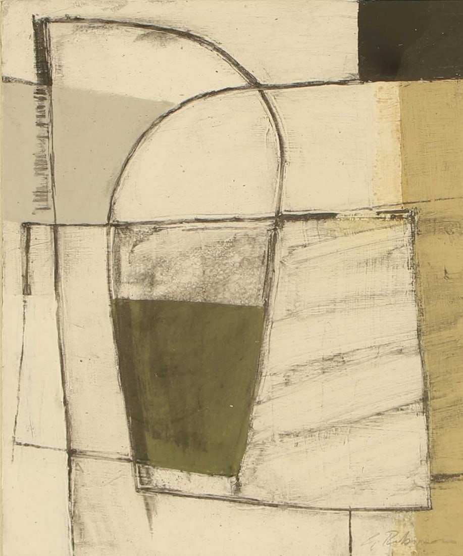 ▲ Geoffrey Robinson (British, b.1945) 'Whenever' and 'Whatever': ▲ Geoffrey Robinson (British, b.1945) 'Whenever' and 'Whatever' a pair, both signed 'G. Robinson', oil on board (19.5 x 15.5cm; framed 36.5 x 32.5cm) (2) Condition Report: Both works present wel