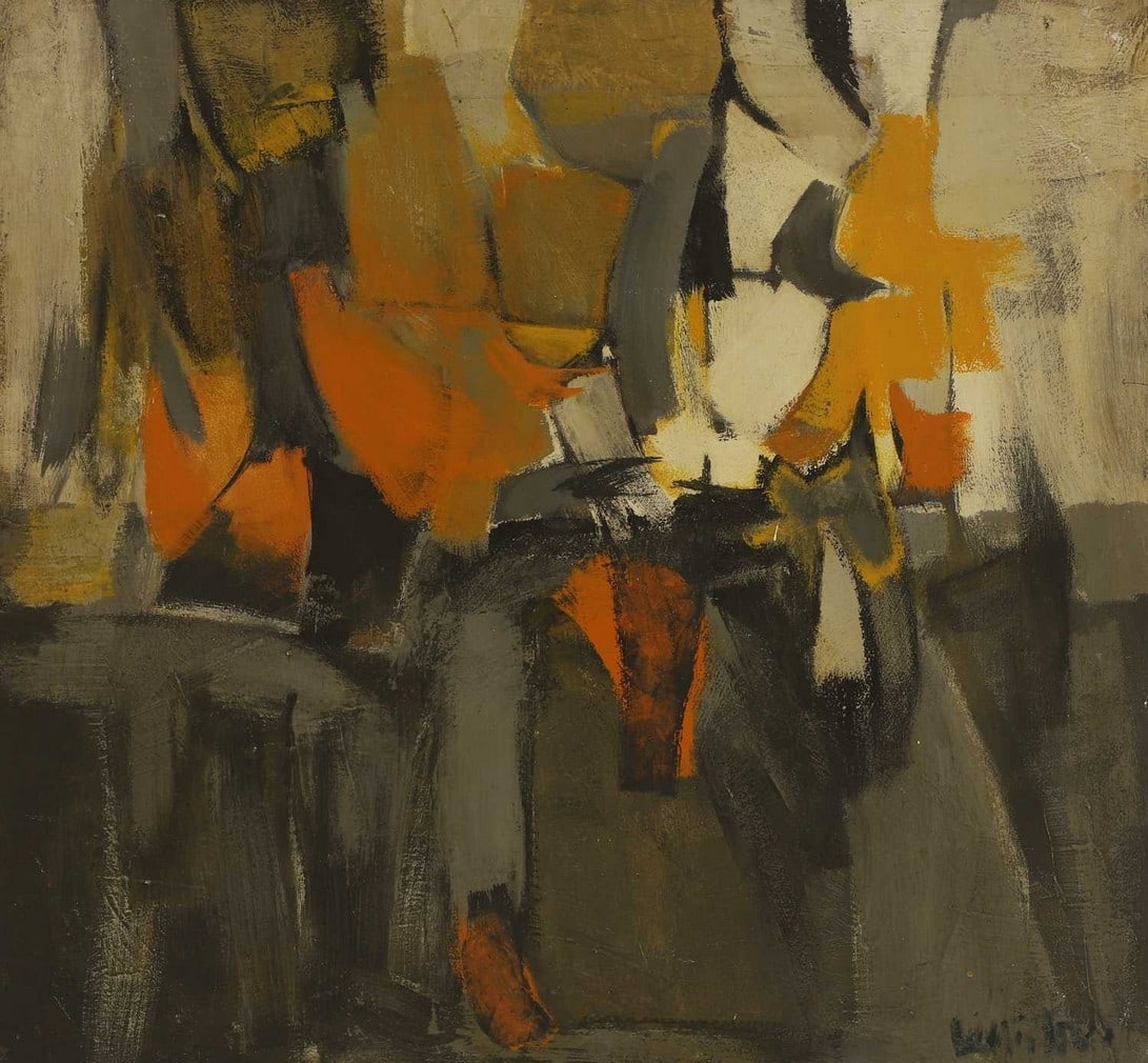 ▲ William Jones (British, 1923-1983) Untitled abstract (1 of 4)