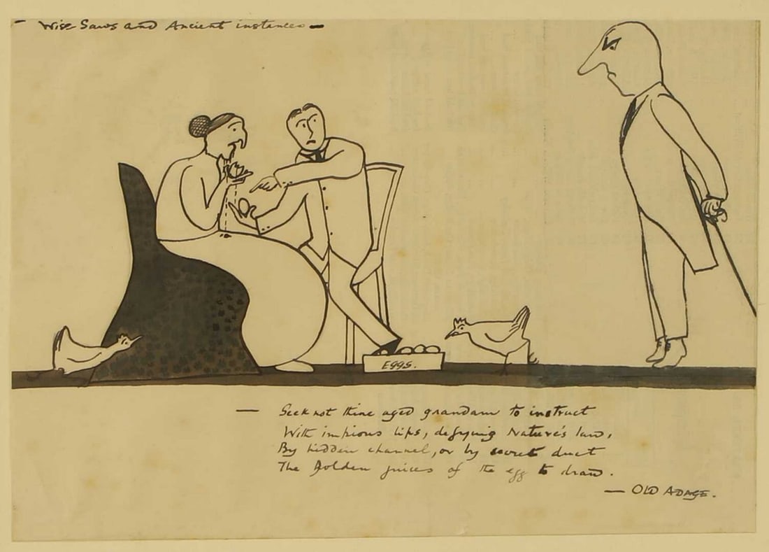 ▲ John Nash RA (British, 1893-1977) 'Wise Saws and Ancient Instances' (1 of 3)