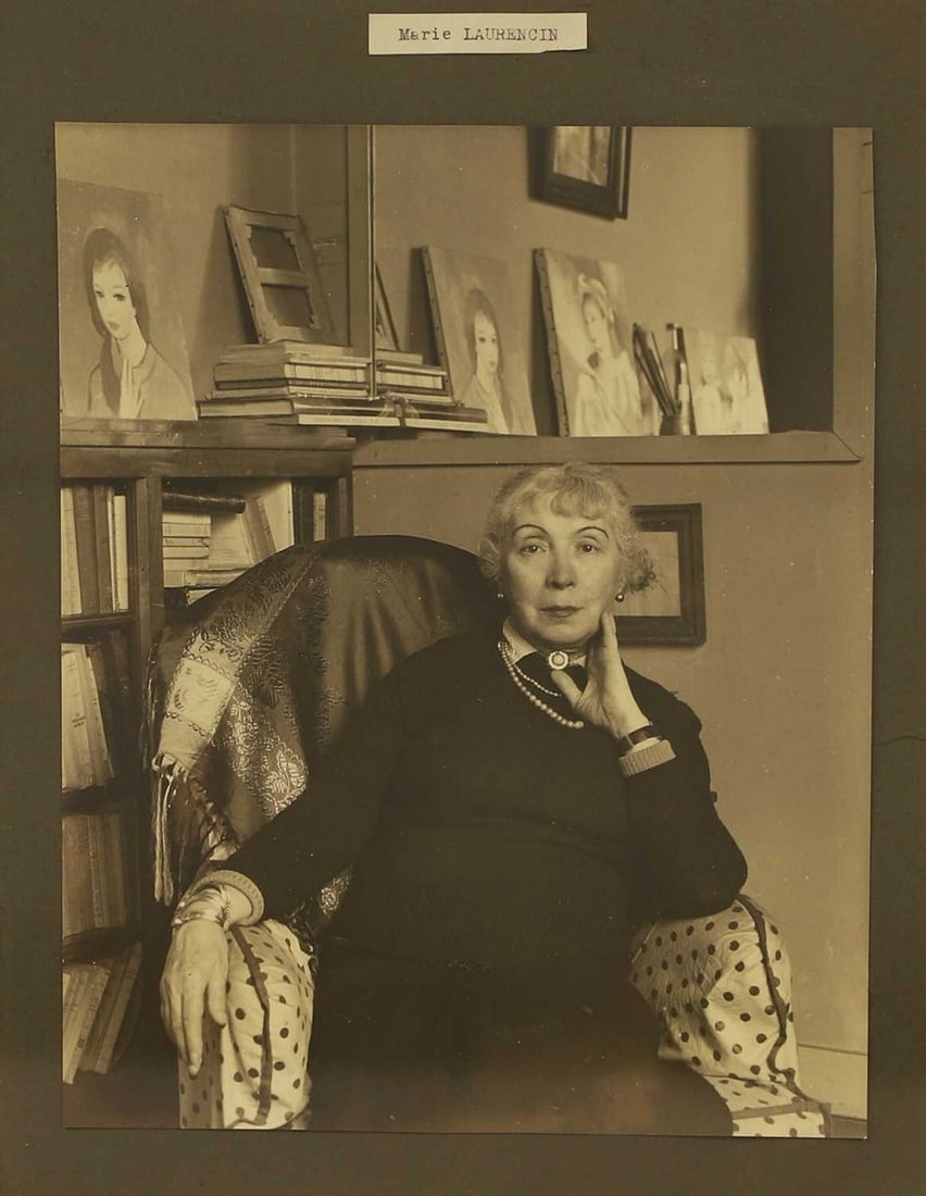 ▲ Ida Kar (Russian-British, 1908-1974) Marie Laurencin, 1954 (1 of 3)