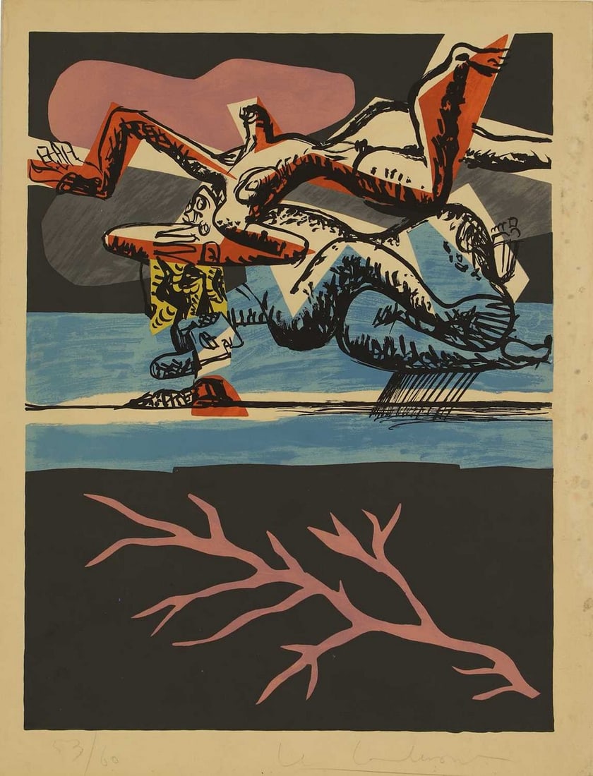 ▲ Charles-Édouard Jeanneret aka 'Le Corbusier' (Swiss-French 1887-1965) 'Le Poème de (1 of 1)