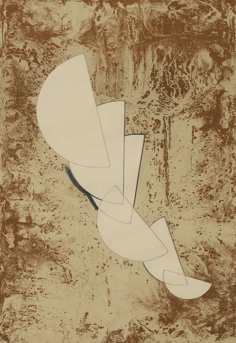 ▲ Dame Barbara Hepworth (British, 1903-1975) 'Fragment', from the Aegean Suite, 1971 (1 of 4)