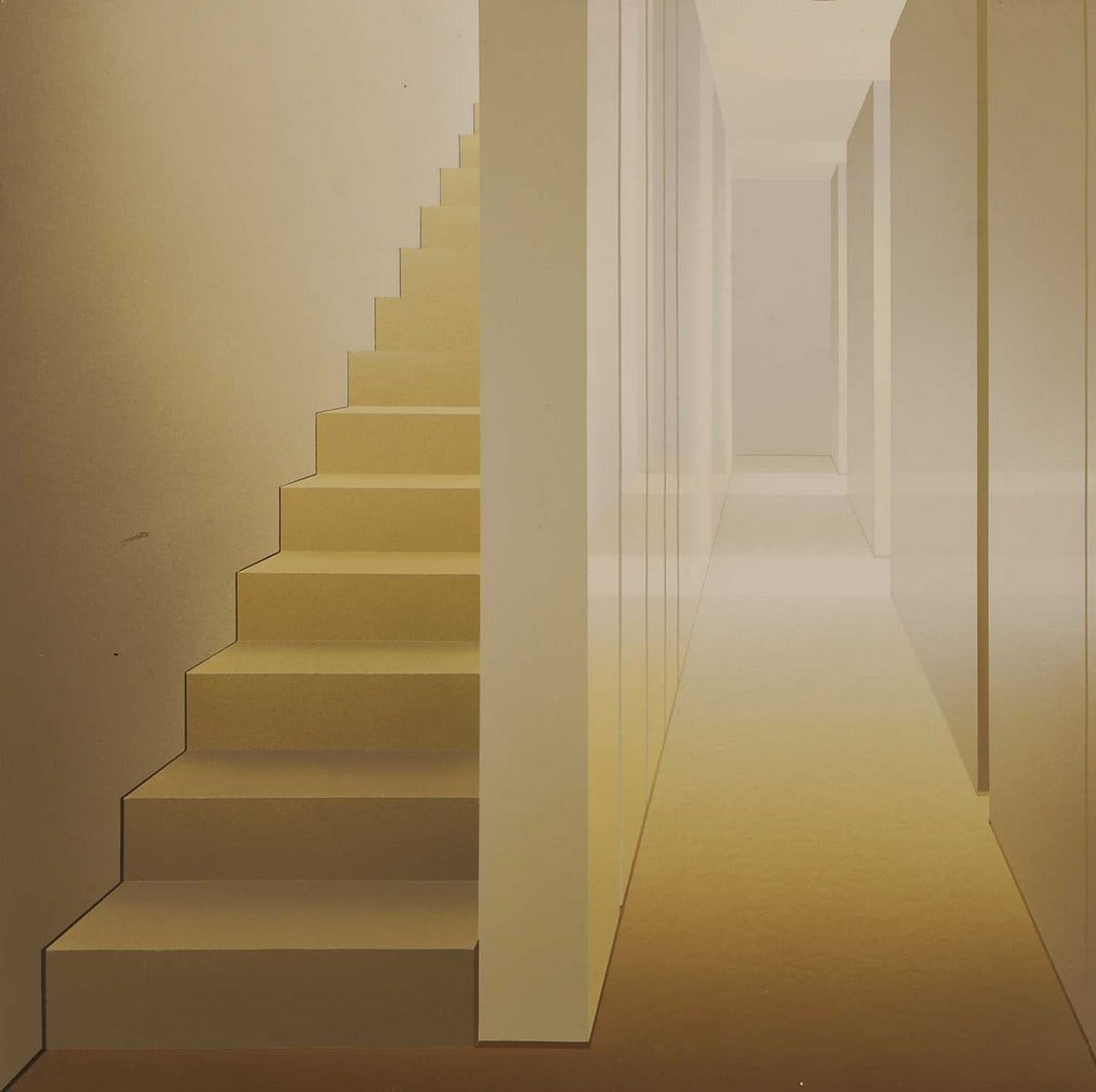 ▲ Ben Johnson (British, b.1946) Study for 'Passing Through' (1 of 3)