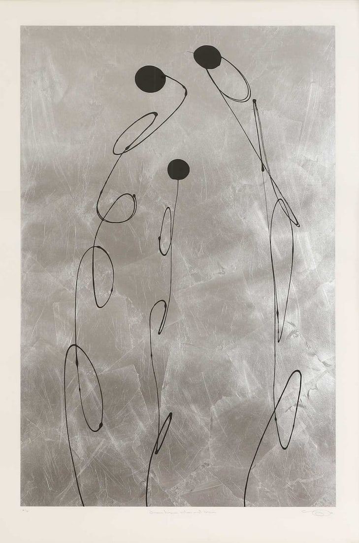 ▲ Gary Hume RA (British, b.1962) ‘Brown Brown Silver and Brown’ (1 of 7)