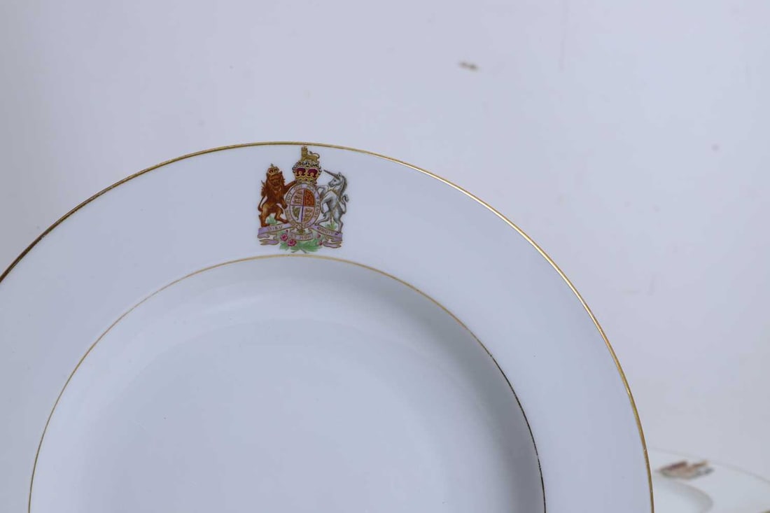 Of King Edward VII Royal Interest: a collection of Pirkenhammer dinnerwares, circa 1900-1909, - 2
