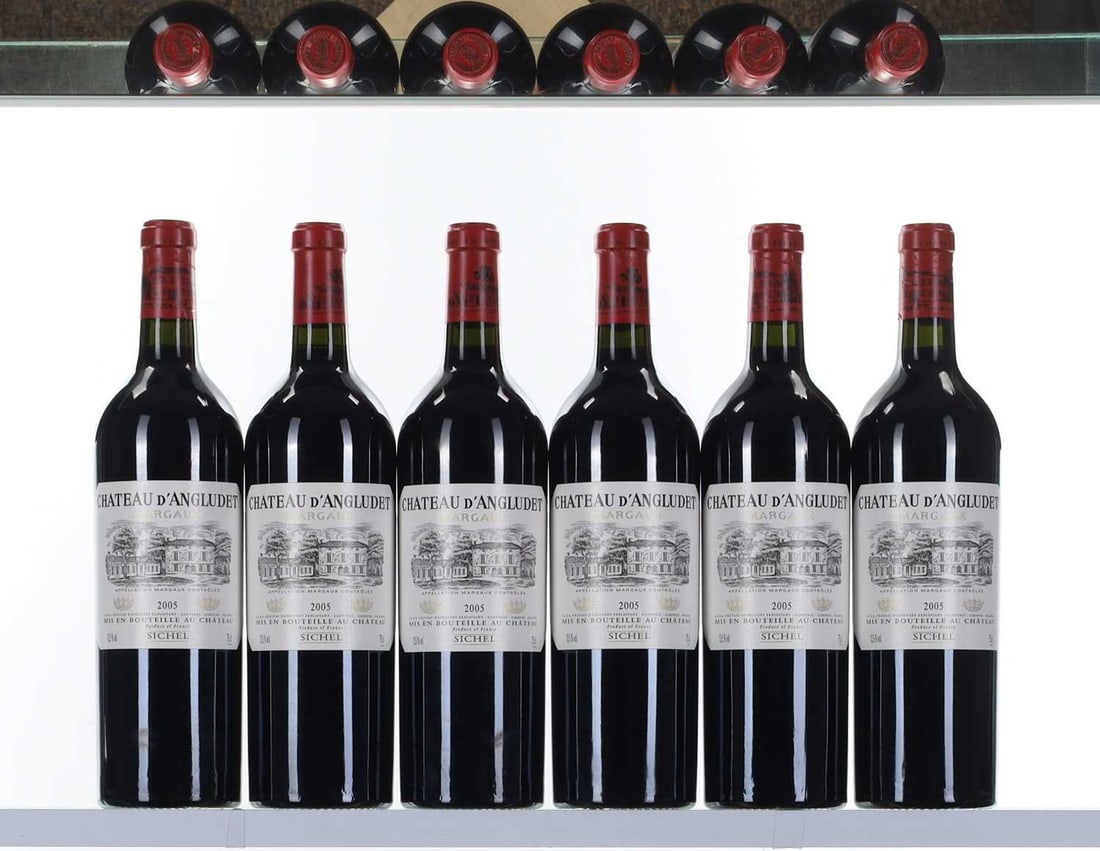 Chateau Angludet, Margaux, 2005: Chateau Angludet, Margaux, 2005 (6 OWC) Provenance: Bought and stored with The Wine Society prior to sale with us