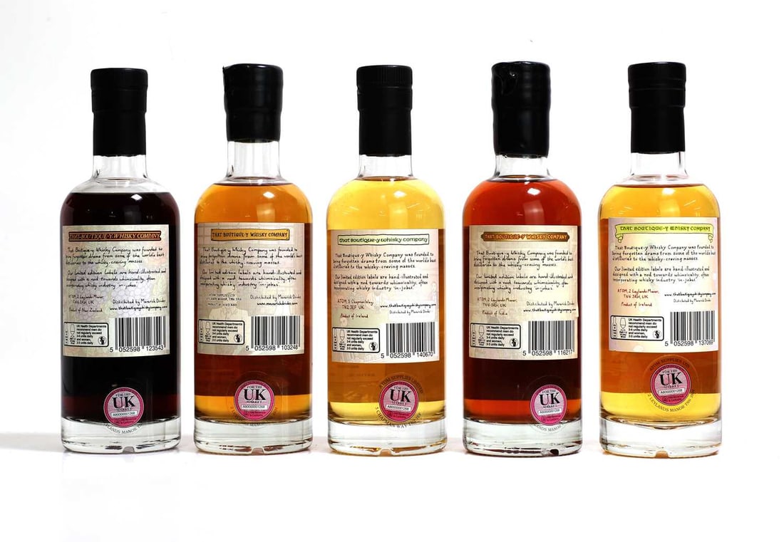 A selection of That Boutique-y Whisky Company whiskies, - 2