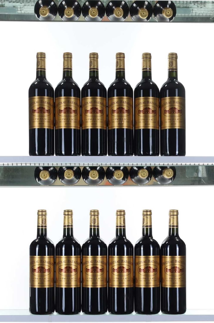 Chateau Batailley, Pauillac, 2010: Chateau Batailley, Pauillac, 2010 (12 OWC) Provenance: Bought and stored with The Wine Society prior to sale with us