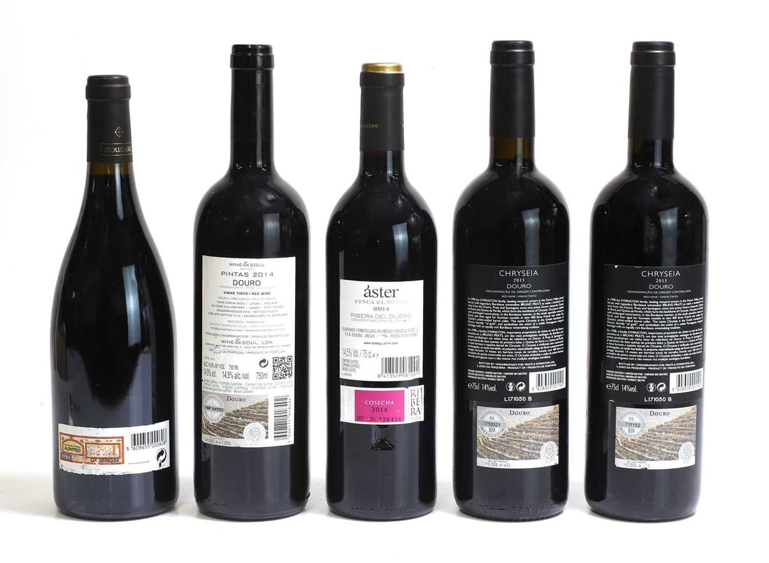 A selection of Iberian red wines, - 2