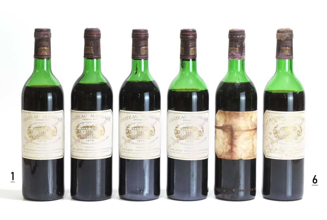 Chateau Margaux, Margaux, 1978: Chateau Margaux, Margaux, 1978 (6)