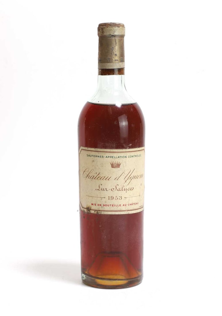 Chateau d'Yquem, Sauternes, 1953: Chateau d'Yquem, Sauternes, 1953 (1)