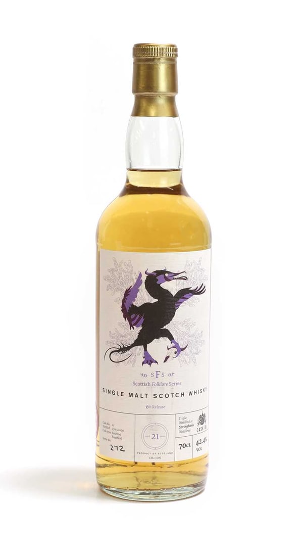 Springbank - 21 years old - distilled 2000 - 2