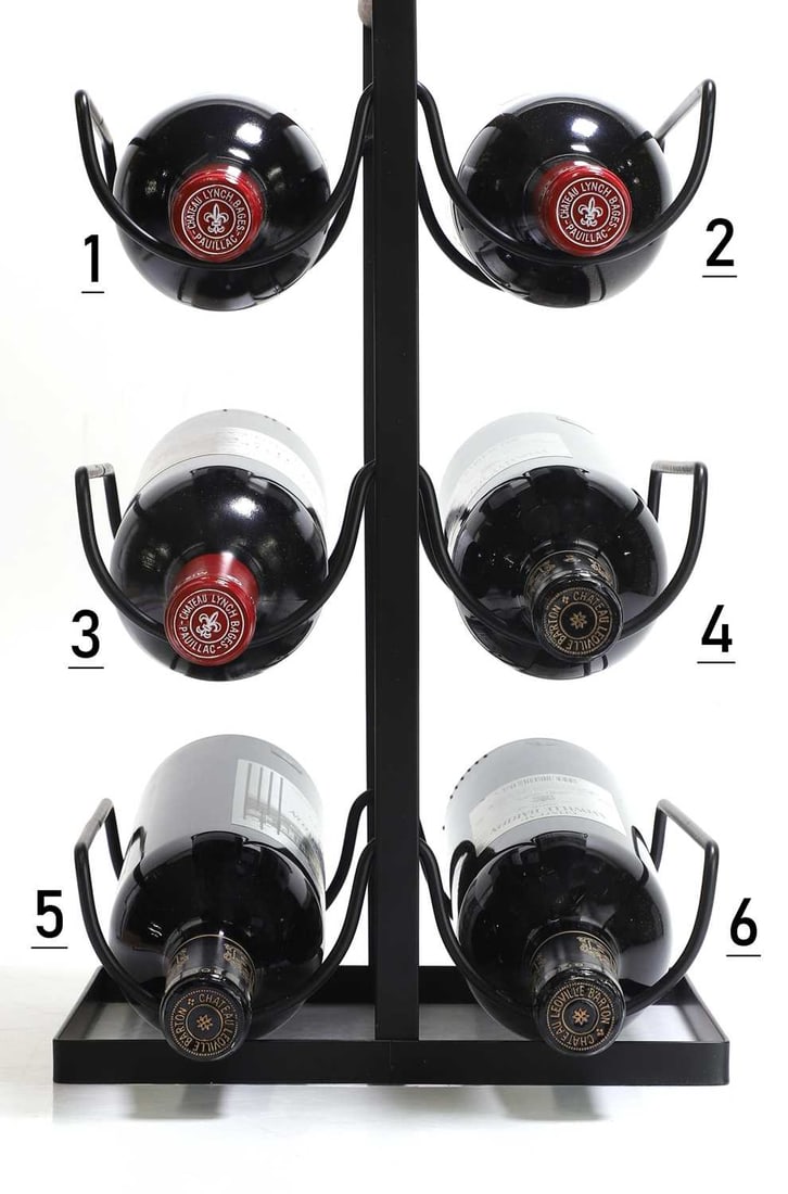 A selection of Bordeaux red wines, - 4