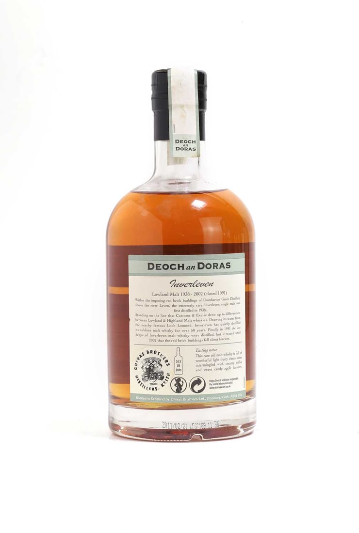 Inverleven - 37 years old - distilled 1973 - 2