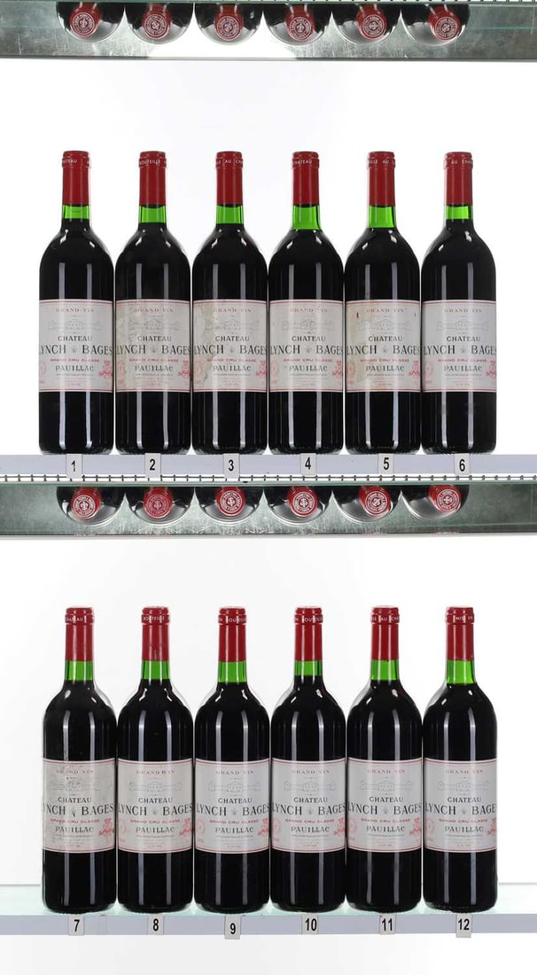 Chateau Lynch-Bages, Pauillac, 1989: Chateau Lynch-Bages, Pauillac, 1989 (12)Provenance: Bought and stored with The Wine Society prior to sale with us