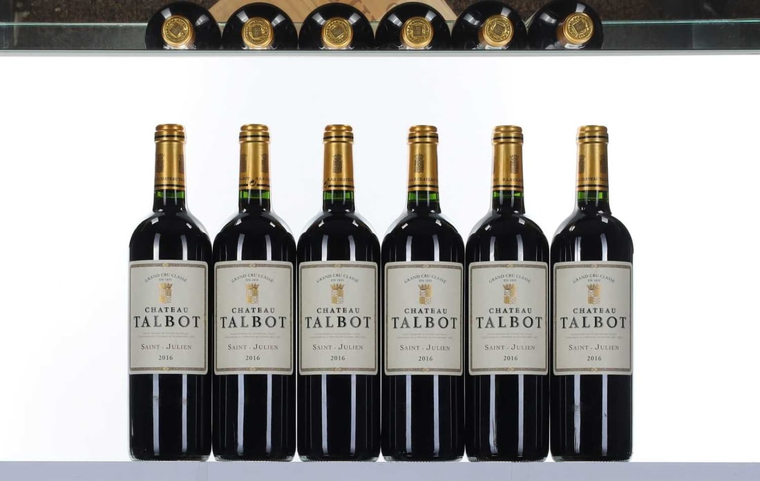 Chateau Talbot, Saint-Julien, 2016: Chateau Talbot, Saint-Julien, 2016 (6 OWC) Provenance: Bought and stored with The Wine Society prior to sale with us