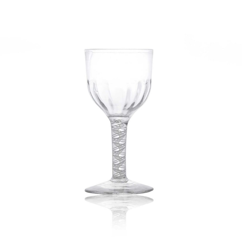 A wine goblet, circa 1765, (1 of 2)