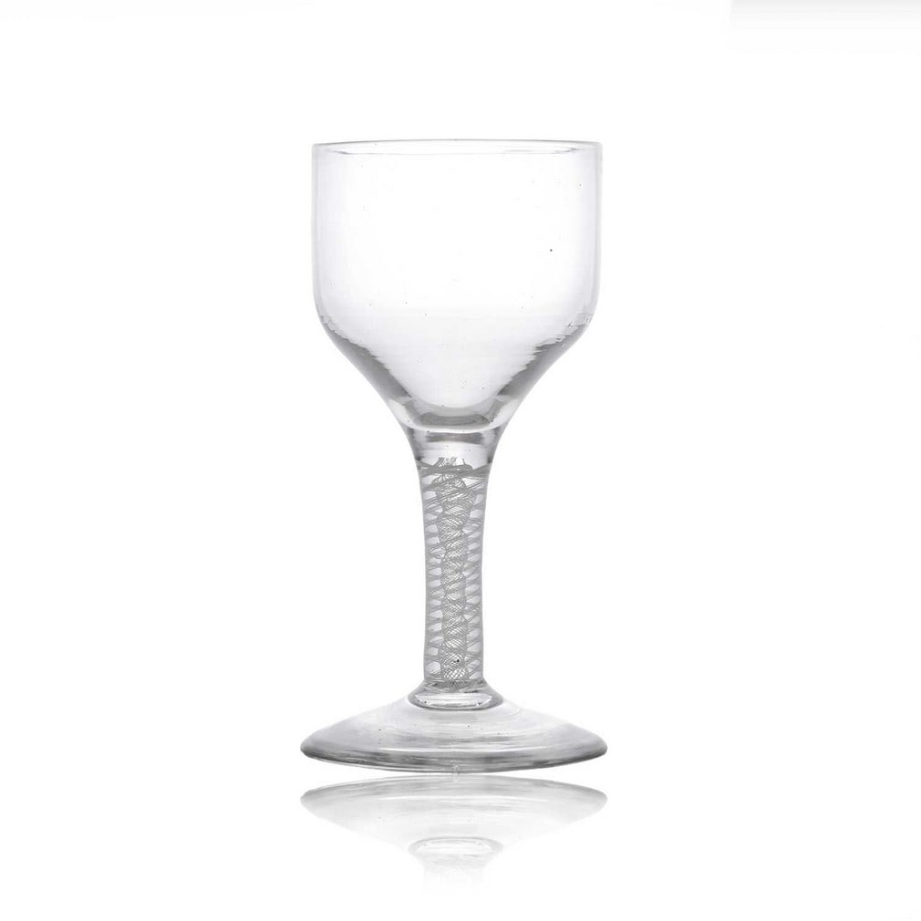 A wine goblet, circa 1765, (1 of 2)