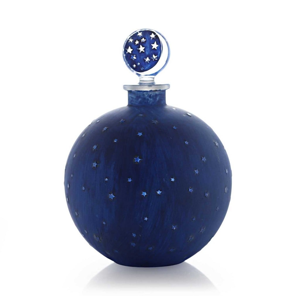 René Lalique (French, 1860-1945) for Worth, a 'Dans La Nuit' scent bottle, (1 of 3)