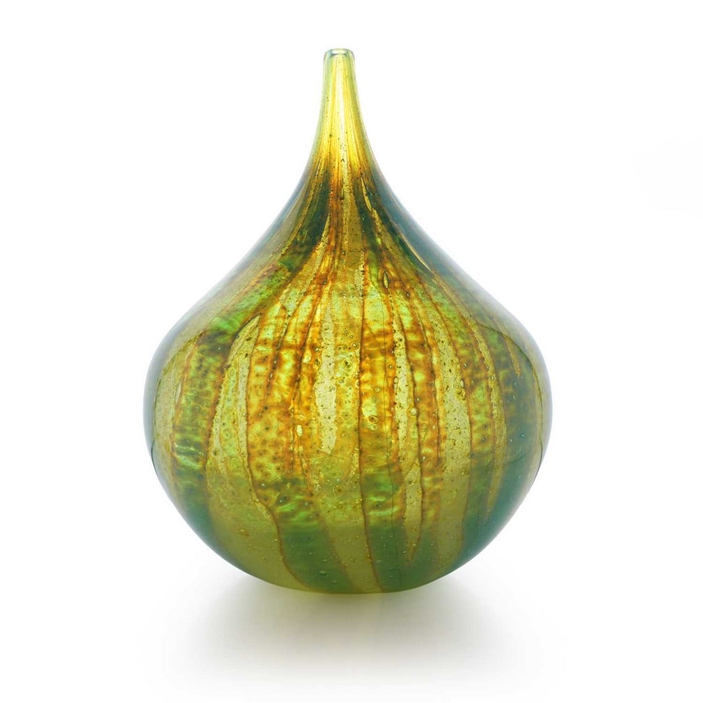 Michael Harris (British, 1933-1994), a Mdina glass 'Onion' vase, circa 1970, (1 of 5)
