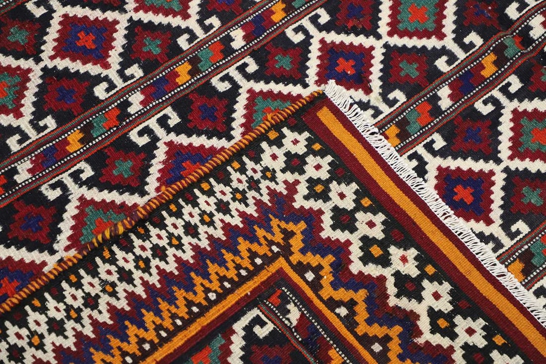 A South West Persian Qashqai kilim, - 12