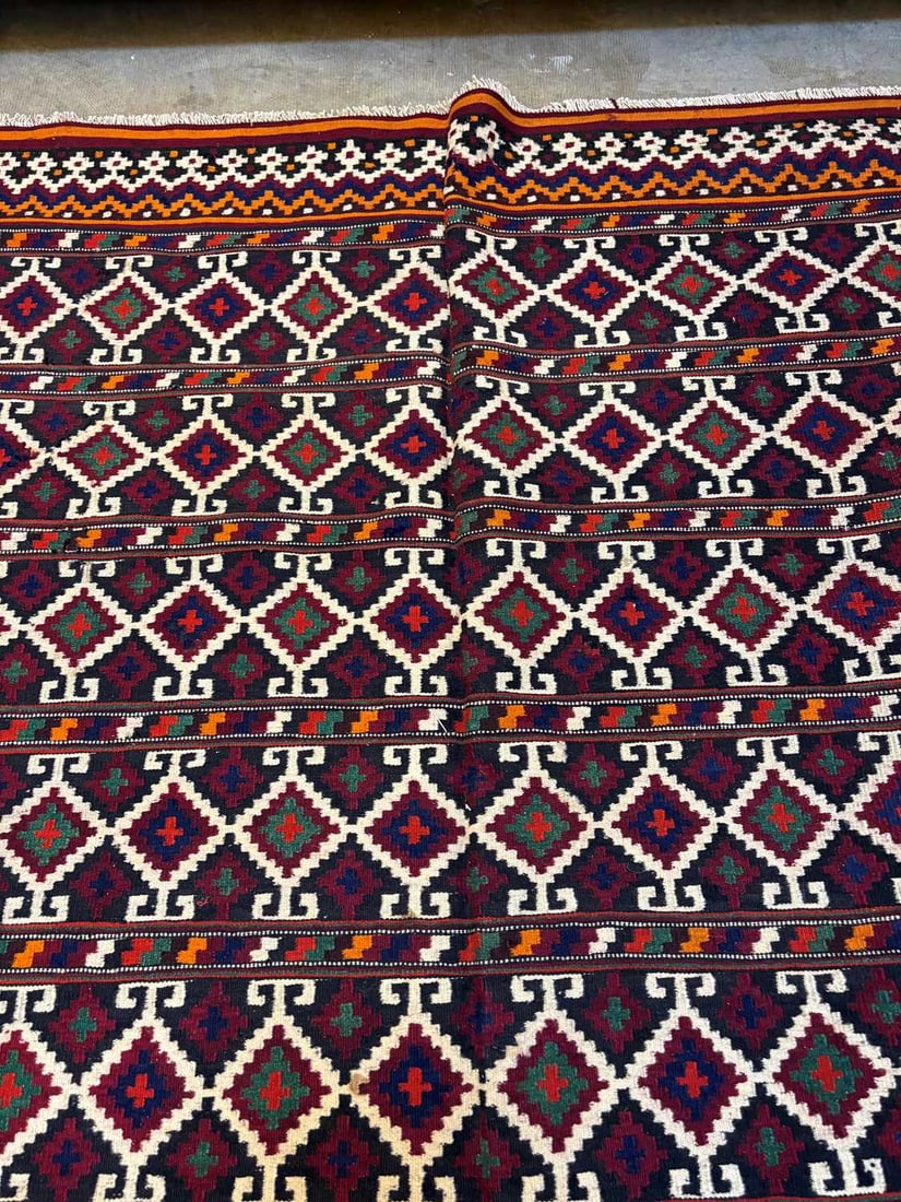 A South West Persian Qashqai kilim, - 6