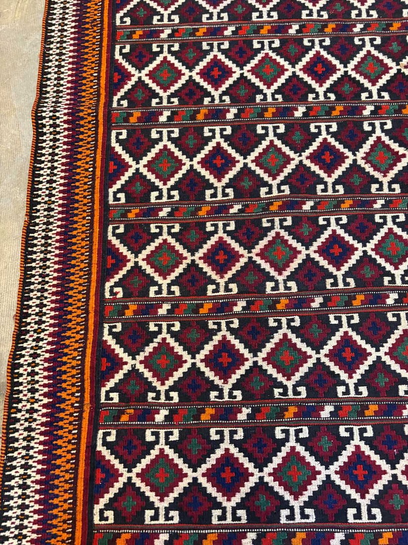 A South West Persian Qashqai kilim, - 7