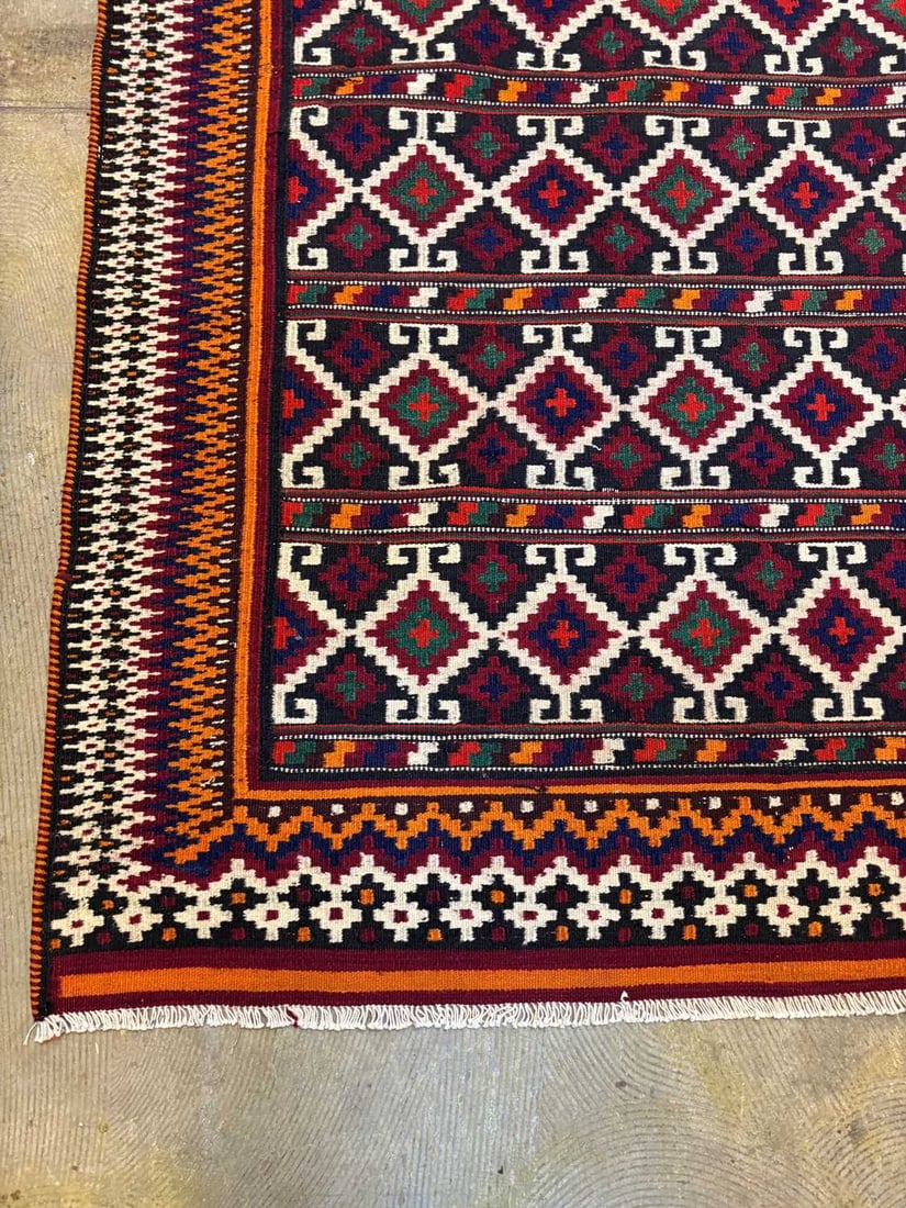 A South West Persian Qashqai kilim, - 9