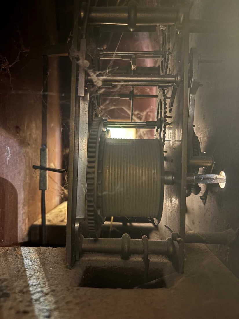 A George III mahogany longcase clock, circa 1800, - 4
