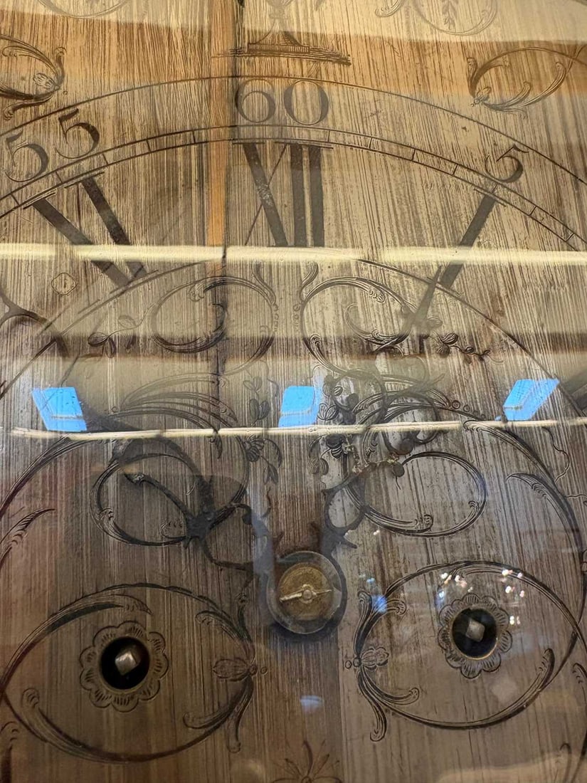 A George III mahogany longcase clock, circa 1800, - 7