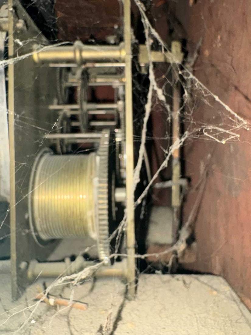 A George III mahogany longcase clock, circa 1800, - 8