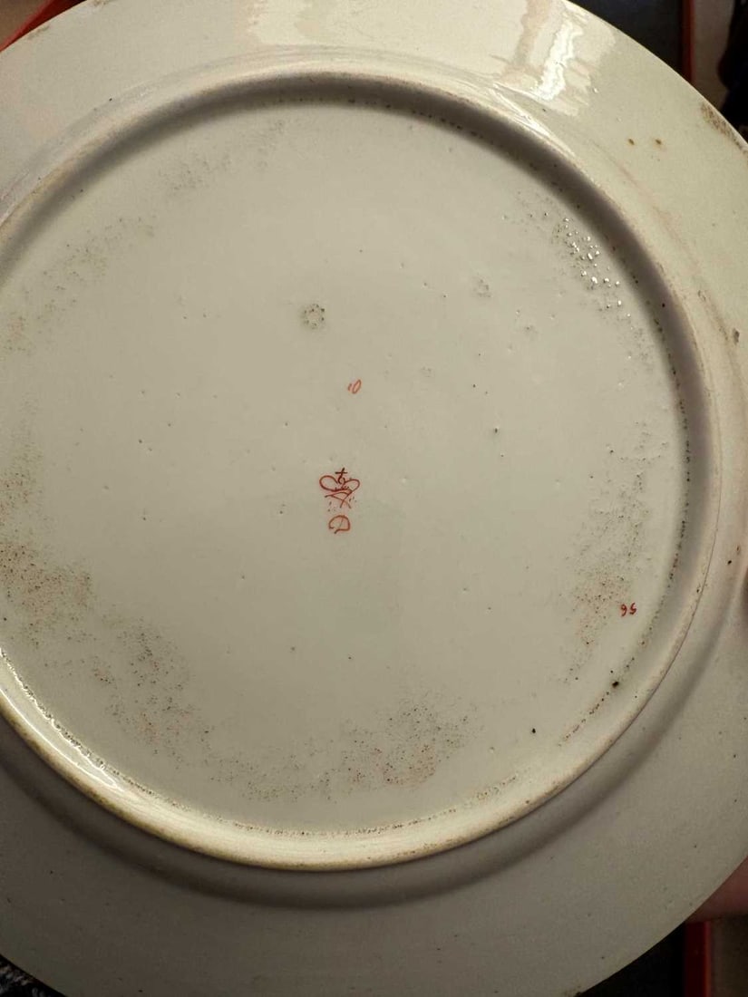 A Crown Derby breakfast service, 19th to 20th century, - 8