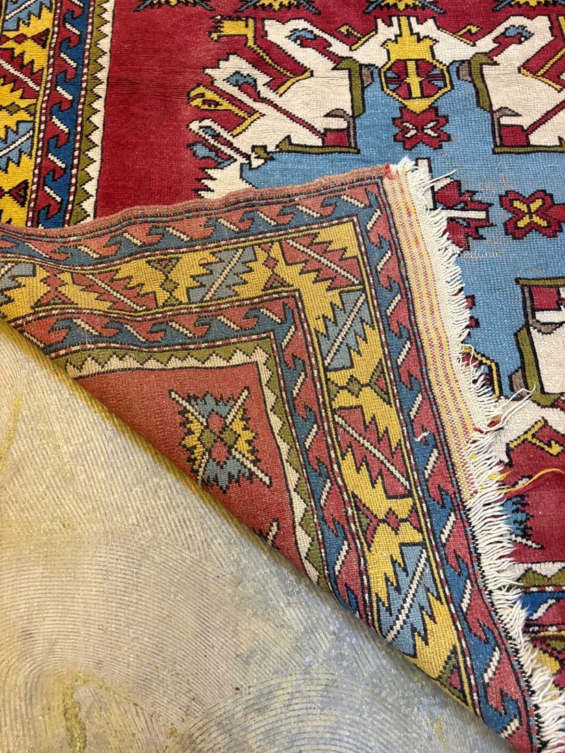 An Eagle Kazak style rug, modern, - 2