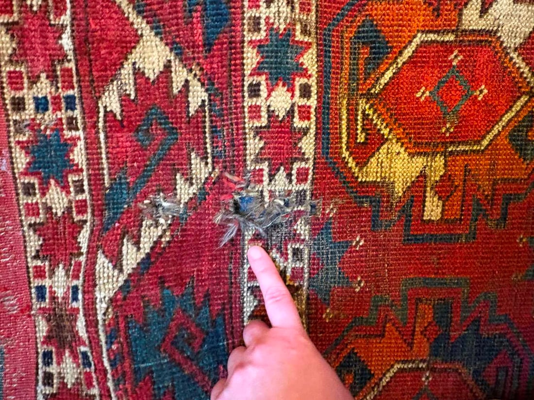 A large Tekke type carpet, 20th century, Turkestan, - 5