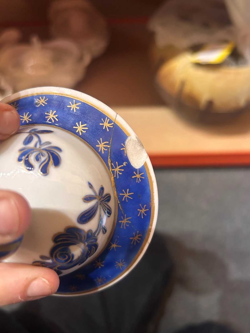 A Samson porcelain Chinese export style five-piece vase garniture, 19th century, - 14