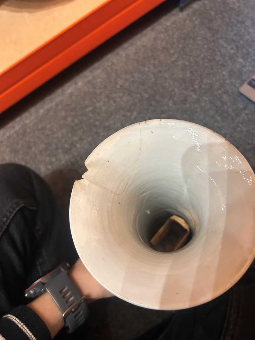 A Samson porcelain Chinese export style five-piece vase garniture, 19th century, - 15