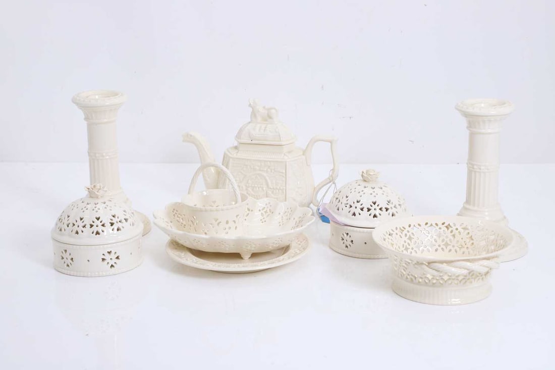 A collection of Creamware ceramics, of modern manufacture, (1 of 1)